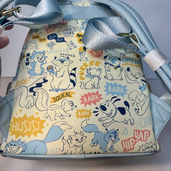 NWT. Disney Parks Loungefly Disney Critters Chaos Mini backpack